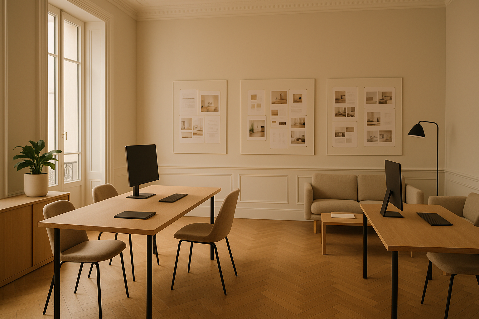 مساحة عمل منظمة